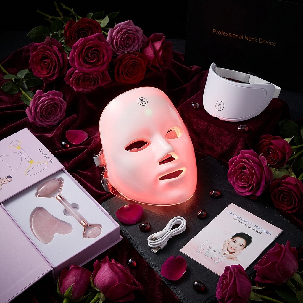 LUMA-GLOW — LED Light Therapy Face Mask