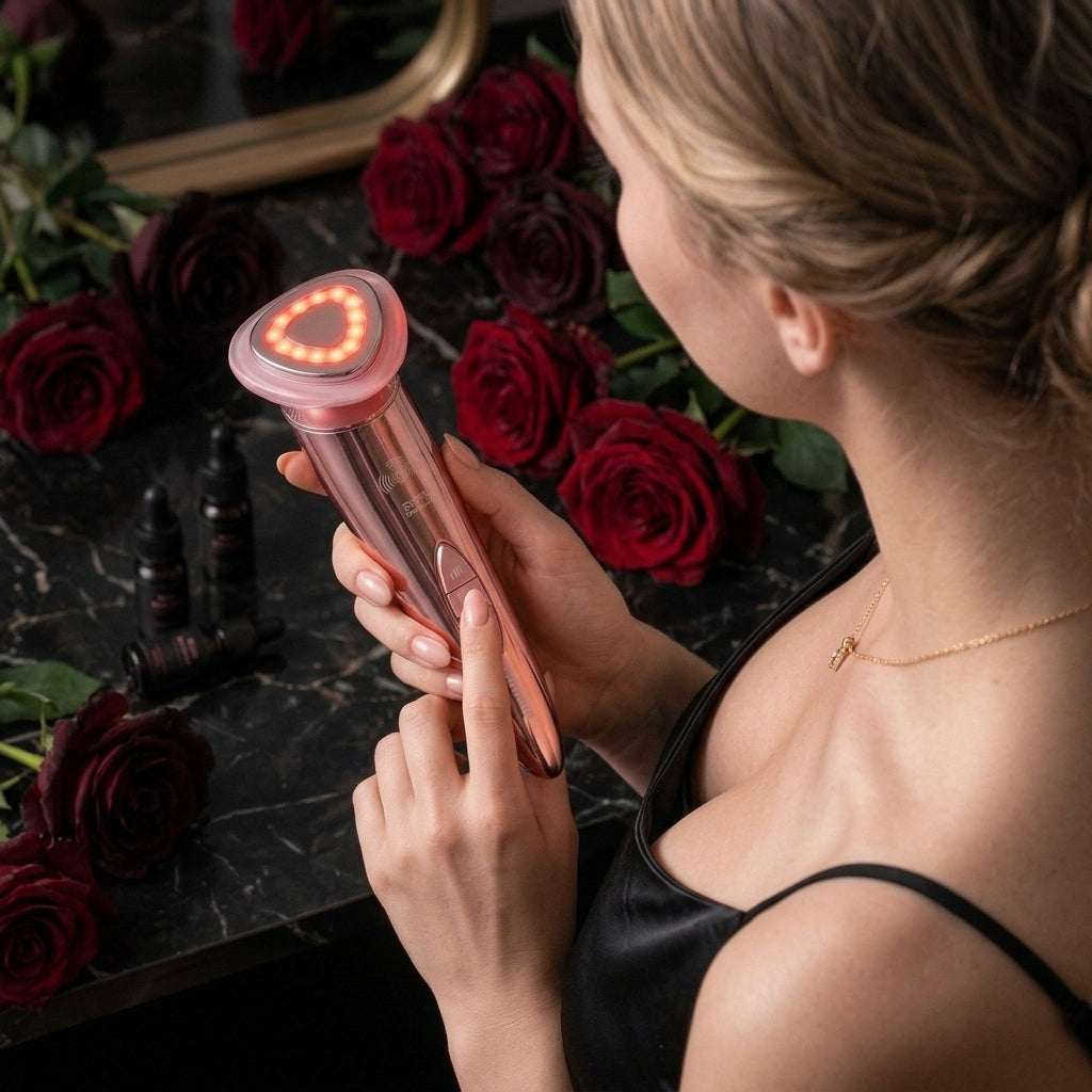 AURA SONIC — Facial Cleansing & Light Therapy Wand