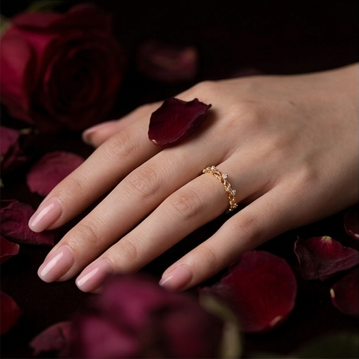 AURELIA — S925 Sterling Silver Stacking Ring