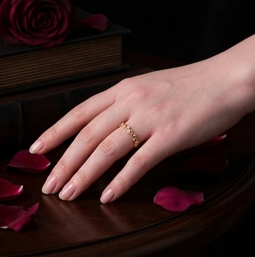 AURELIA — S925 Sterling Silver Stacking Ring