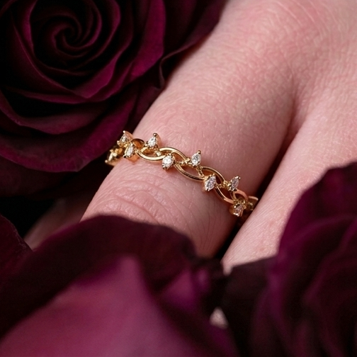 AURELIA — S925 Sterling Silver Stacking Ring