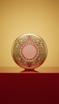 Gilded Powder Compact Satin Matte