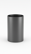 Brushed Metal Minimalist Pen Holder