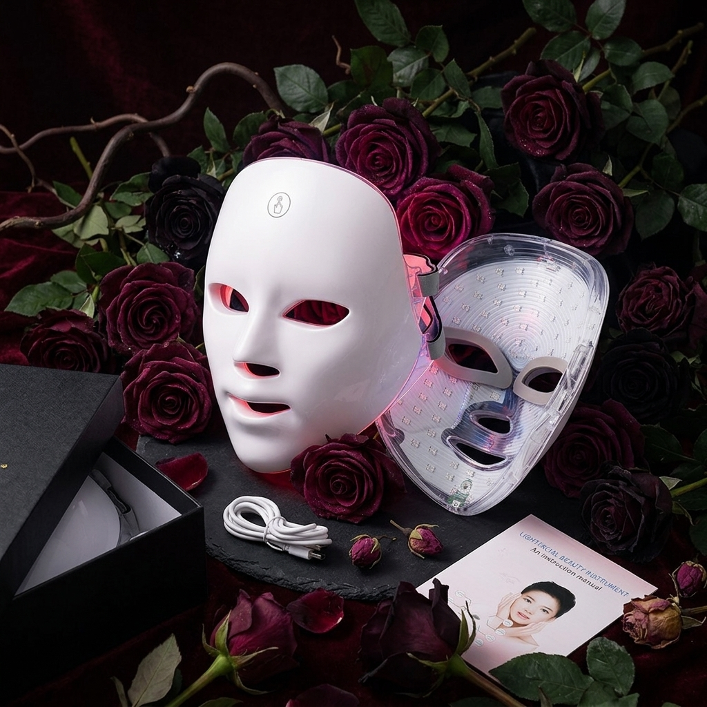 LUMA-GLOW — LED Light Therapy Face Mask