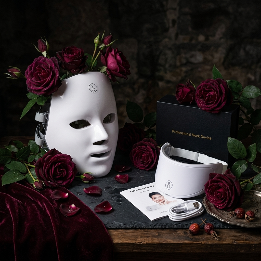 LUMA-GLOW — LED Light Therapy Face Mask