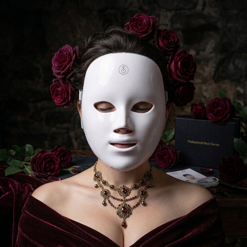 LUMA-GLOW — LED Light Therapy Face Mask