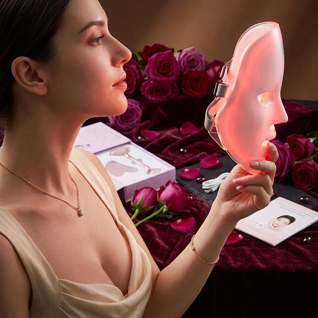 LUMA-GLOW — LED Light Therapy Face Mask