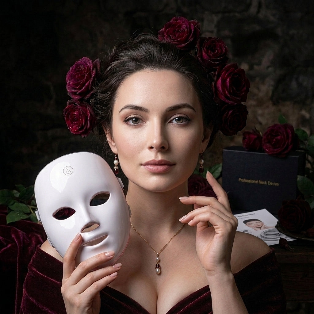 LUMA-GLOW — LED Light Therapy Face Mask