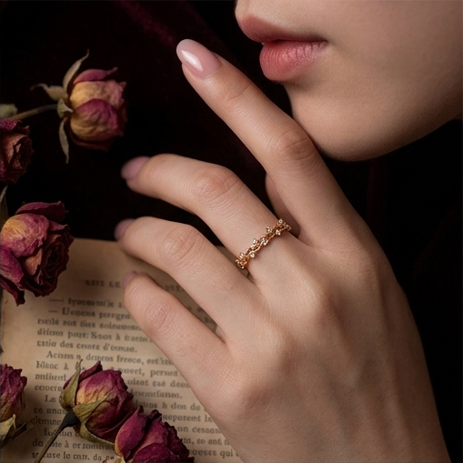AURELIA — S925 Sterling Silver Stacking Ring